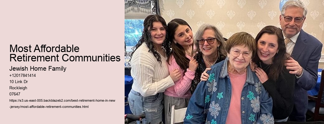 Most Affordable Retirement Communities