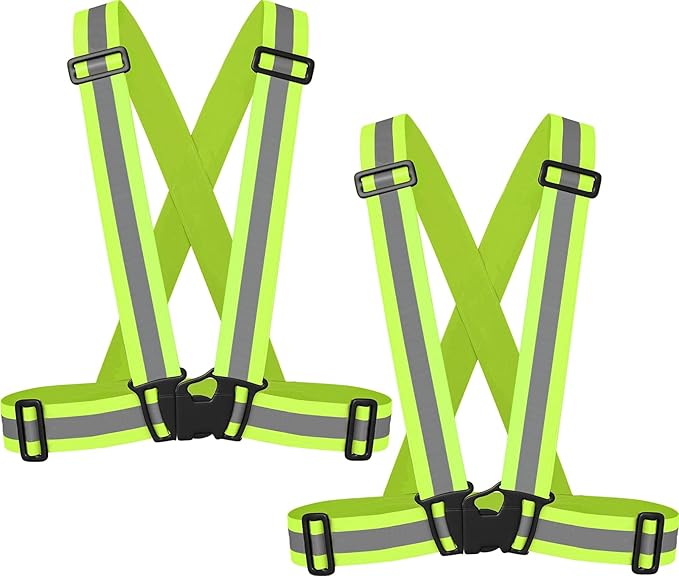 Green Reflective Straps