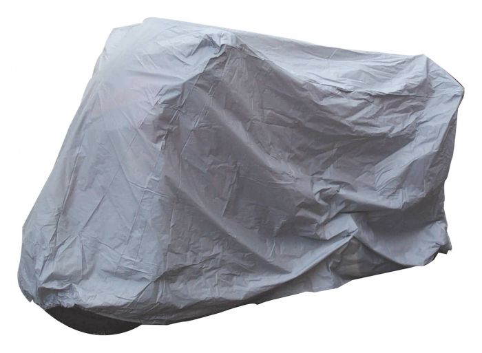 Bike It Standard Rain Cover - Grey - Large Fits 750-1000Cc