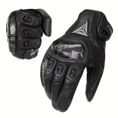 Motowolf Short Leather Gloves
