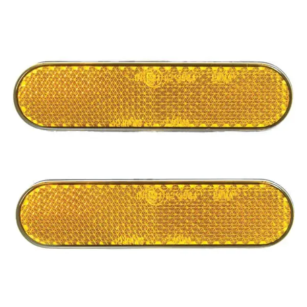 Bike It Self Adhesive Orange Reflectors