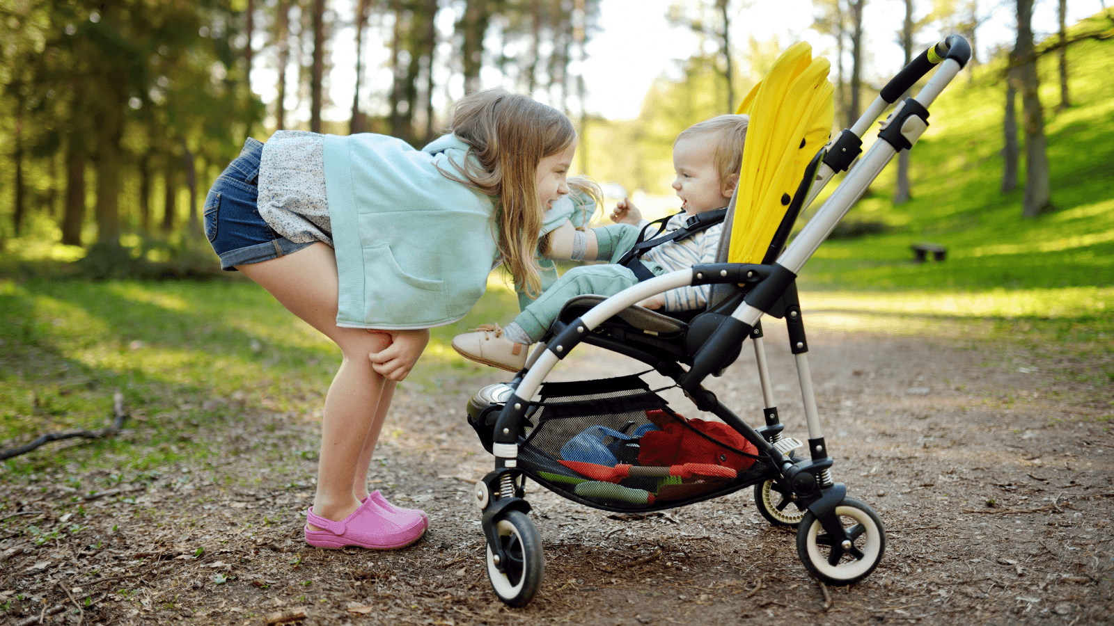 Kids on a walk.