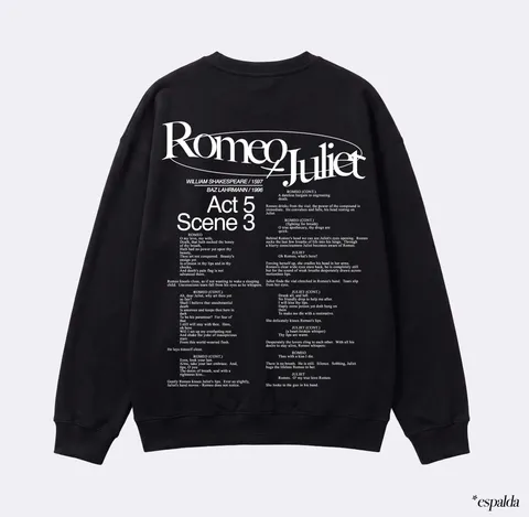 ROMEO + JULIET escena - Polerón //Black