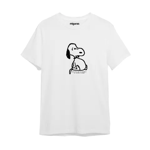 / SNOOPY ENTERO HINCHAO - White