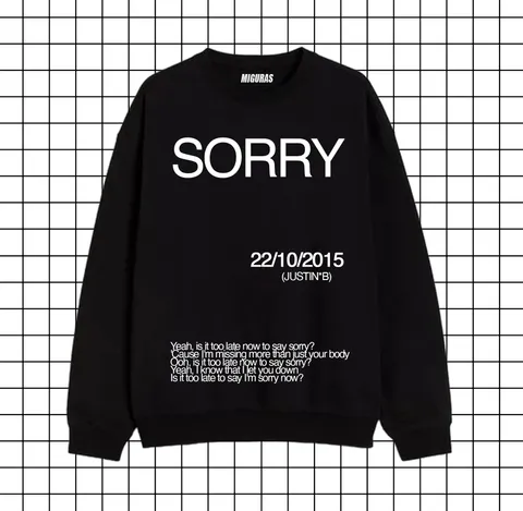 SORRY *JB / Polerón