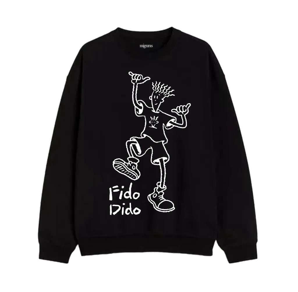 Fido Dido *brilla en la oscuridad* - Polerón
