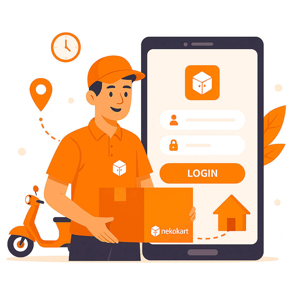 Customer Login page Image