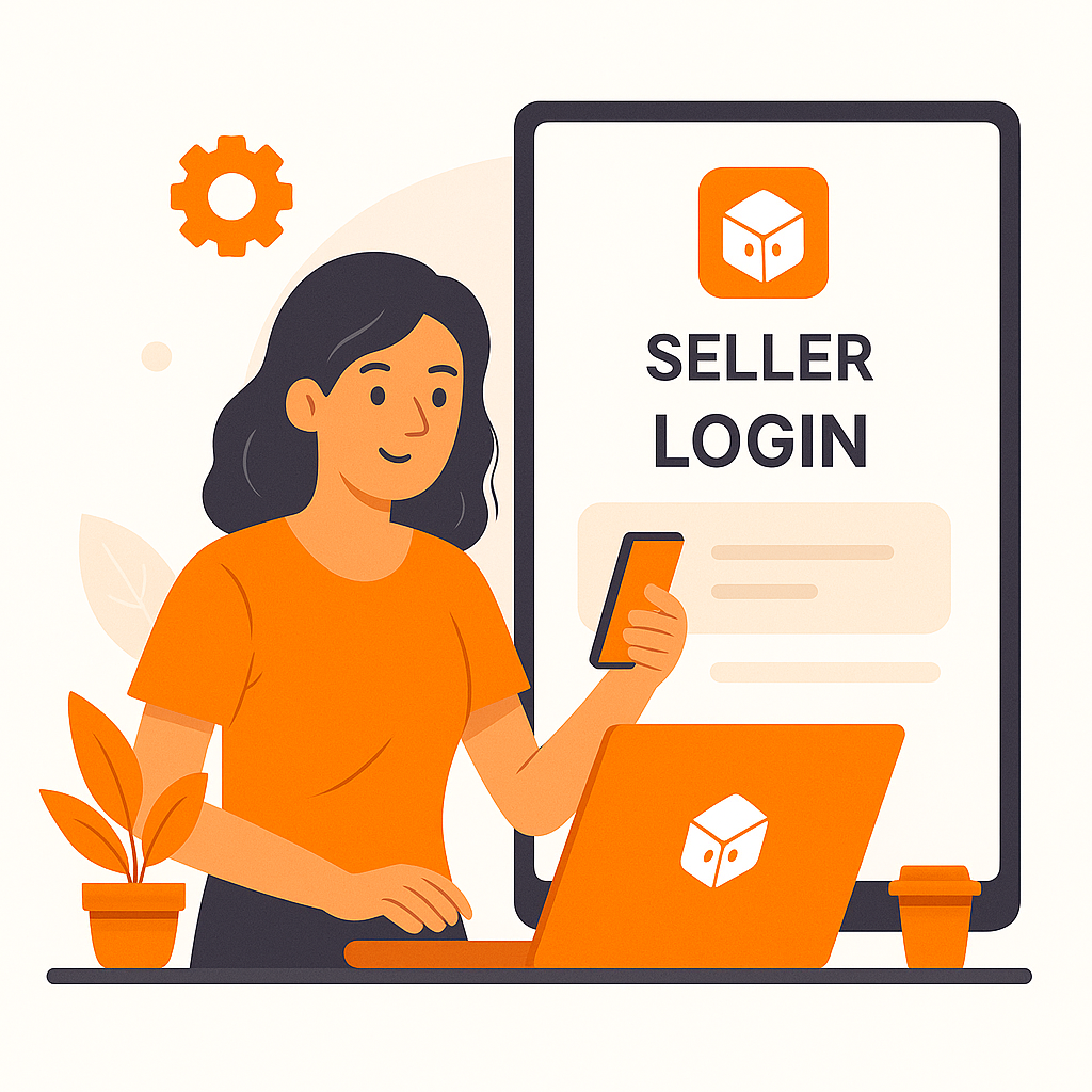 Seller Login Page Image