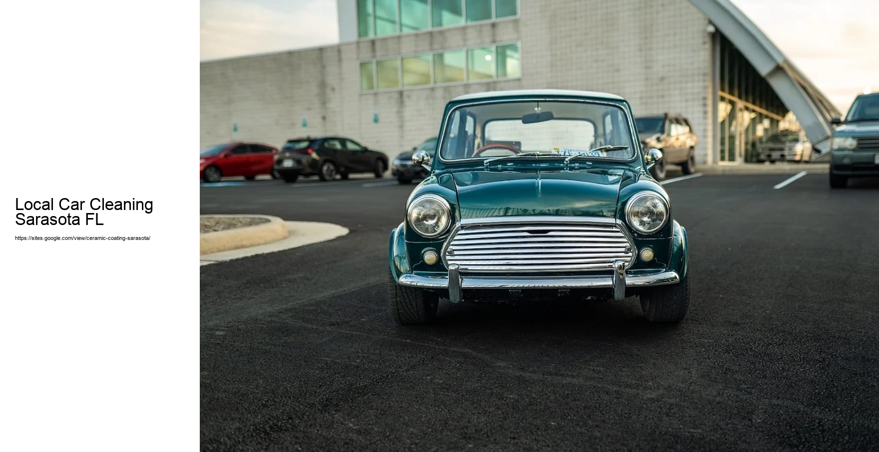 Local Car Cleaning Sarasota FL