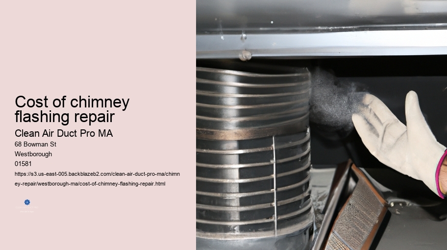 Cost of chimney flashing repair