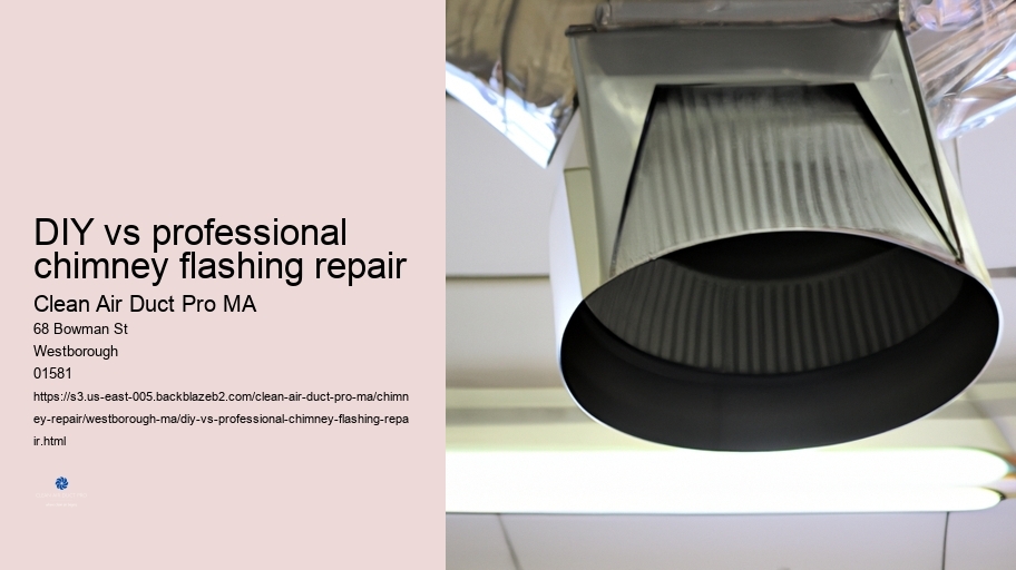 DIY vs professional chimney flashing repair