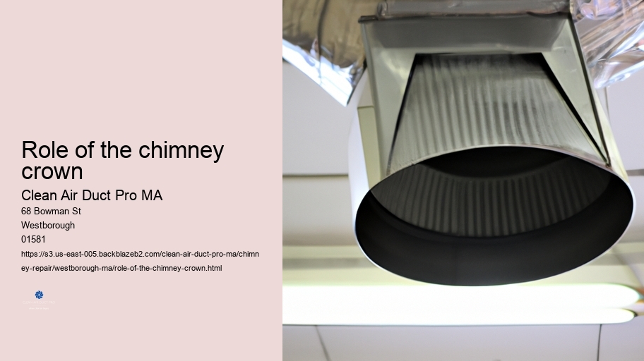 Role of the chimney crown