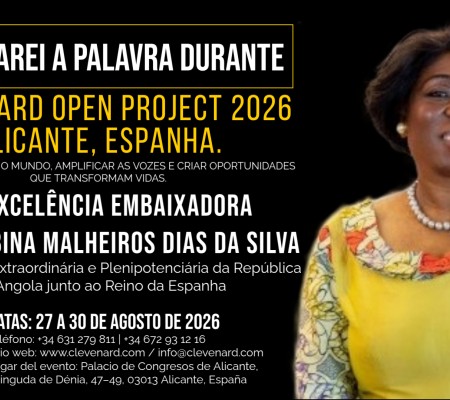 Sua Excelência a Embaixadora Dra. Balbina Malheiros Dias da Silva será a principal oradora do Clevenard Open Project 2026 em Alicante, Espanha