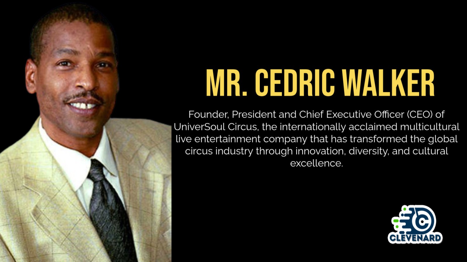 Clevenard to Honour Entertainment Visionary Mr. Cedric Walker at the Clevenard Open Project 2026 & Clevenard Global Awards – 3rd Edition in Alicante, Spain
