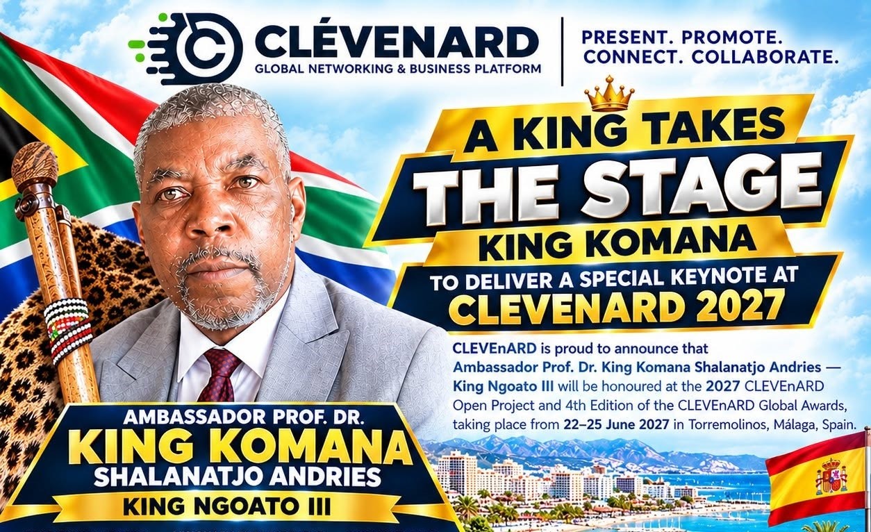 A KING TAKES THE STAGE: KING KOMANA TO DELIVER A SPECIAL KEYNOTE AT CLEVEnARD 2027
