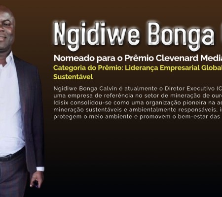 Ngidiwe Bonga Calvin nomeado para o Clevenard Media Award 2025 em Palma de Mallorca, Espanha