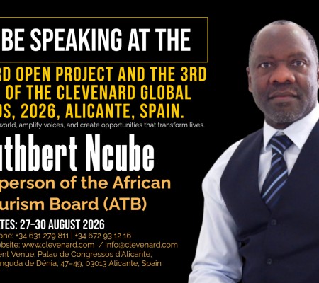 Clevenard to Honour Cuthbert Ncube at the 2026 Clevenard Open Project – 5th Edition and Clevenard Global Awards – 3rd Edition in Alicante, Spain