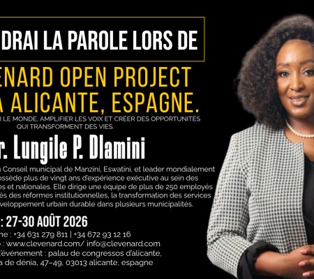 La Dre Lungile P. Dlamini sera l’intervenante principale du Sommet de l’Économie Globale au Clevenard Open Project 2026