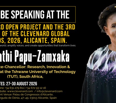 Clevenard to Honour Dr. Vathi Papu-Zamxaka at the 2026 Clevenard Open Project – 5th Edition & Clevenard Global Awards – 3rd Edition, Alicante, Spain