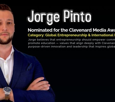 Jorge Pinto Nominated for the Clevenard Media Award 2025 in Palma de Mallorca, Spain