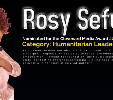 Rosy Sefuthi Nominated for the Clevenard Media Award 2026 in Free State, South Africa Free State, South Africa — Saturday, 14 March 2026