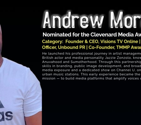 Andrew Morrison Nominated for the Clevenard Media Award 2025 – Palma de Mallorca, Spain