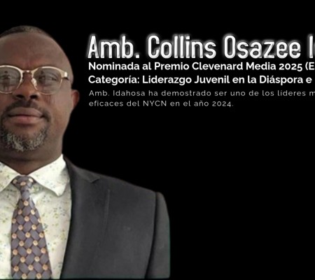 Amb. Collins Osazee Idahosa nominado al Premio Clevenard Media 2025