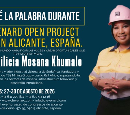 La visionaria industrial global Dipuo Philicia Mosana Khumalo pronunciará el discurso principal y recibirá un prestigioso premio internacional en el Clevenard Open Project 2026