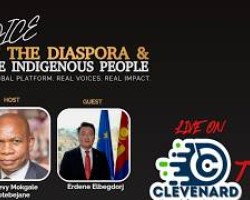 Erdene Elbegdorj, Live Interview on Clevenard TV