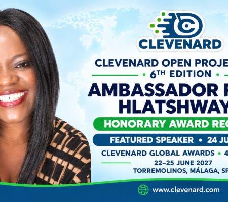 CLEVENARD TO HONOUR AMB. FIKILE HLATSHWAYO AT THE 2027 CLEVENARD OPEN PROJECT AND GLOBAL AWARDS IN TORREMOLINOS, SPAIN