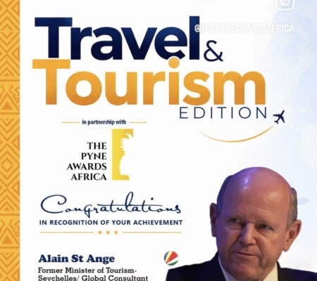 AMBASSADOR ALAIN ST.ANGE OF SEYCHELLES NAMED AMONG THE MOST INFLUENTIAL AFRICAN DESCENT LEADERS IN GLOBAL TRAVEL & TOURISM