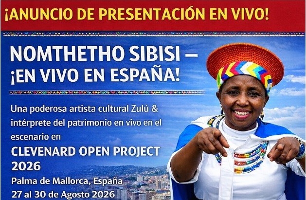 ANUNCIO DE PRESENTACIÓN EN VIVO, ¡NOMTHETHO SIBISI – EN VIVO EN ESPAÑA!