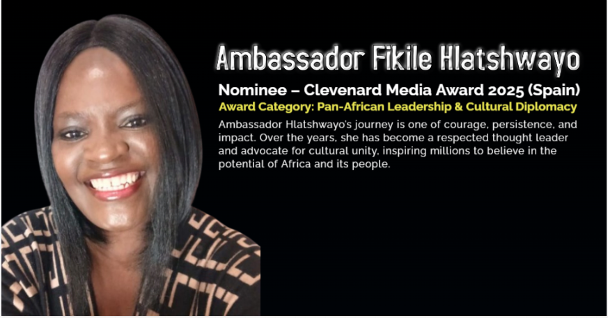 Ambassador Fikile Hlatshwayo Nominated for the Clevenard Media Award 2025 in Palma de Mallorca, Spain
