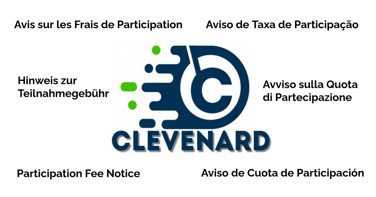 Clevenard Open Project 2026 – Participation Fee Notice