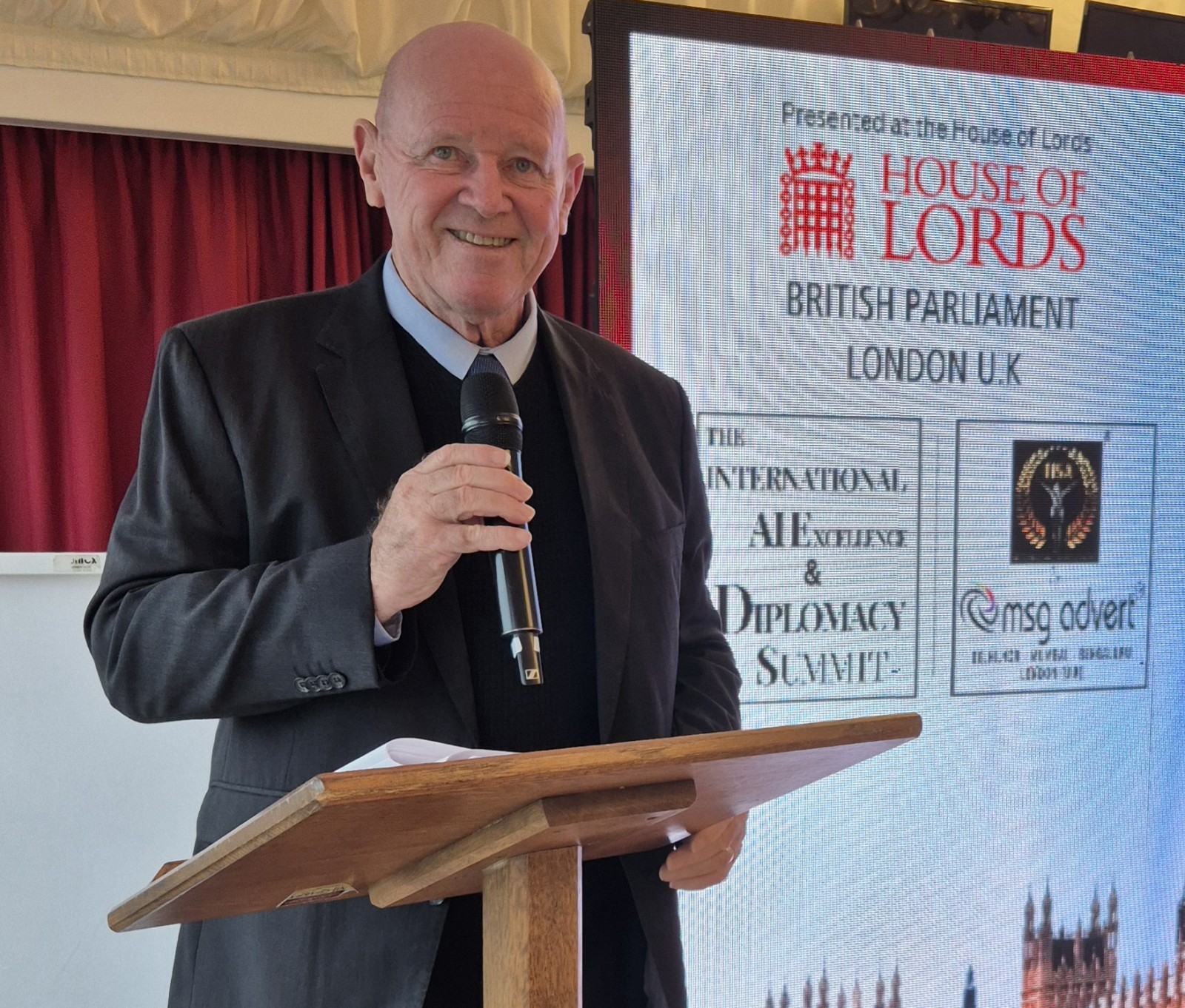 Alain St.Ange Declares AI the “Heartbeat of Emotion” in Tourism’s New Era Keynote Address Delivered at the House of Lords, London