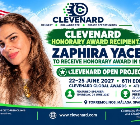 CLEVENARD TO HONOUR INTERNATIONALLY ACCLAIMED ALGERIAN ARTIST ZAPHIRA YACEF AT THE 2027 CLEVENARD GLOBAL AWARDS IN SPAIN