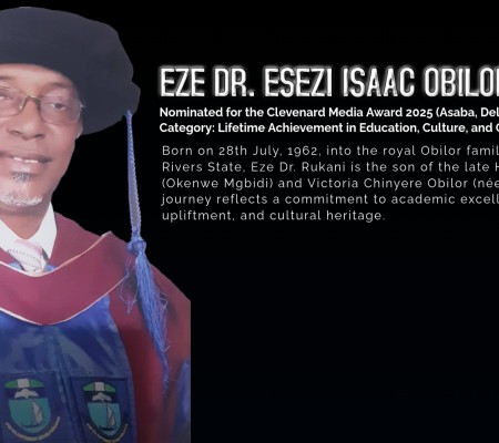 EZE DR. ESEZI ISAAC OBILOR RUKANI NOMINATED FOR THE CLEVENARD MEDIA AWARD 2025