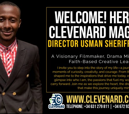 Director Usman Sheriff Kamara: Visionary Filmmaker, Drama Minister, and Faith-Based Creative Leader