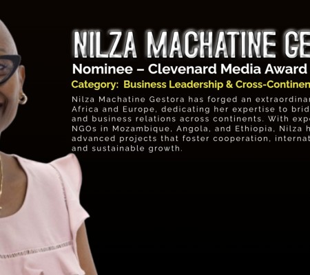 NILZA MACHATINE GESTORA Nomeada para o Clevenard Media Award 2025 – Palma de Maiorca, Espanha