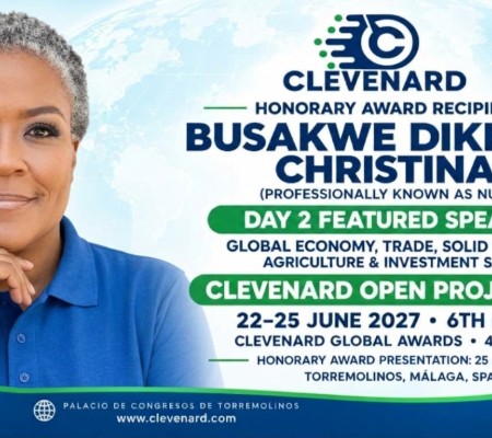 CLEVENARD TO HONOUR BUSAKWE DIKELEDI CHRISTINA AT THE 2027 CLEVENARD OPEN PROJECT AND GLOBAL AWARDS IN TORREMOLINOS, SPAIN