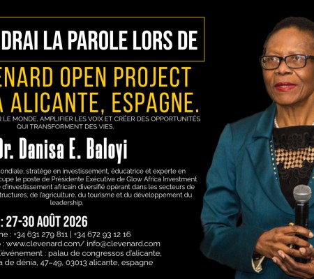 Dr. Danisa E. Baloyi prendra la parole au Clevenard Open Project 2026 – Alicante, Espagne