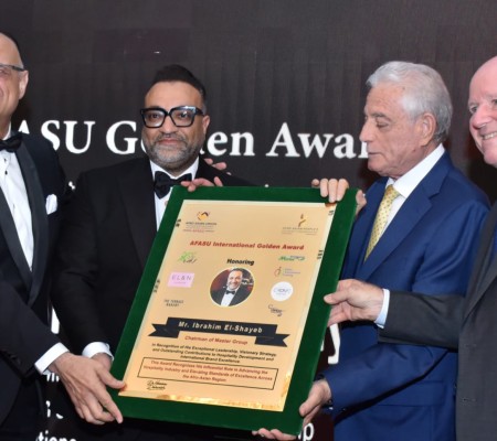 AFASU Honors Ibrahim El Shayeb and Master Company Group with Prestigious International Golden Award