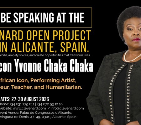 Clevenard to Honour Global Icon Yvonne Chaka Chaka at the 2026 Clevenard Global Award – 3rd Edition in Alicante, Spain