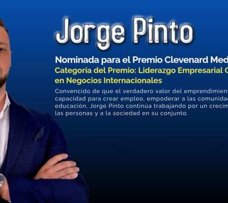 Jorge Pinto nominado al Clevenard Media Award 2025 en Palma de Mallorca, España