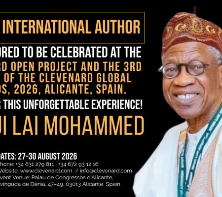 Alhaji Lai Mohammed Set to Deliver Exclusive Insights From His Groundbreaking Book at the 2026 Global Authors’ Recognition in Alicante, Spain