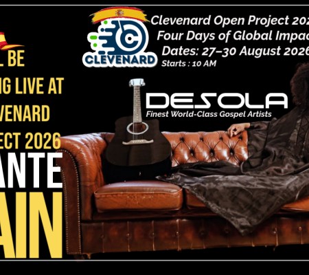 DESOLA, One of Britain’s Finest Gospel Artists, to Be Honoured at the Clevenard Global Award 2026 in Alicante, Spain