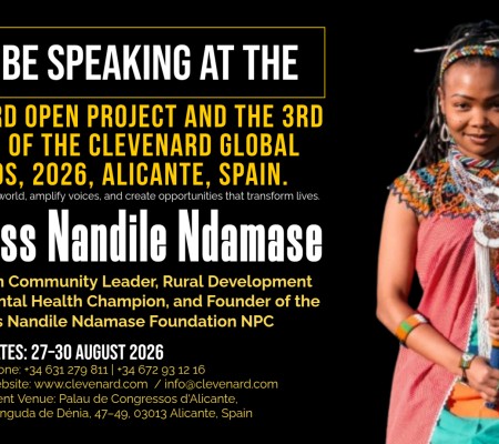 Clevenard to Honour Princess Nandile Ndamase at the 2026 Clevenard Open Project – 5th Edition and Clevenard Global Awards – 3rd Edition in Alicante, Spain