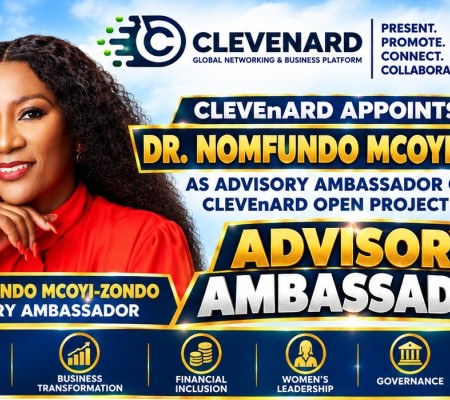 CLEVEnARD APPOINTS DR. NOMFUNDO MCOYI-ZONDO AS ADVISORY AMBASSADOR OF THE CLEVEnARD OPEN PROJECT 2027