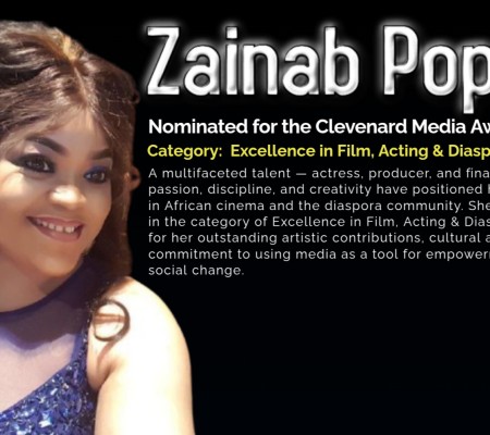 Zainab Popoola Nominated for the Clevenard Media Award 2025