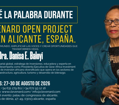 La Dra. Danisa E. Baloyi será ponente en el Clevenard Open Project 2026 – Alicante, España
